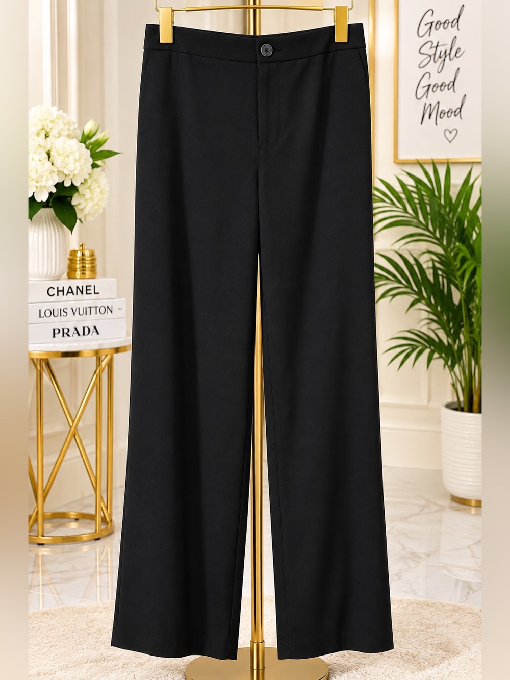 Ava & Viv Women's Black Dress Pants